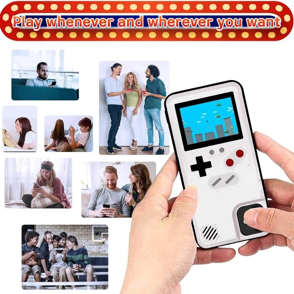 iPhone XR phone Case Game Console 36 retro Games Accessories